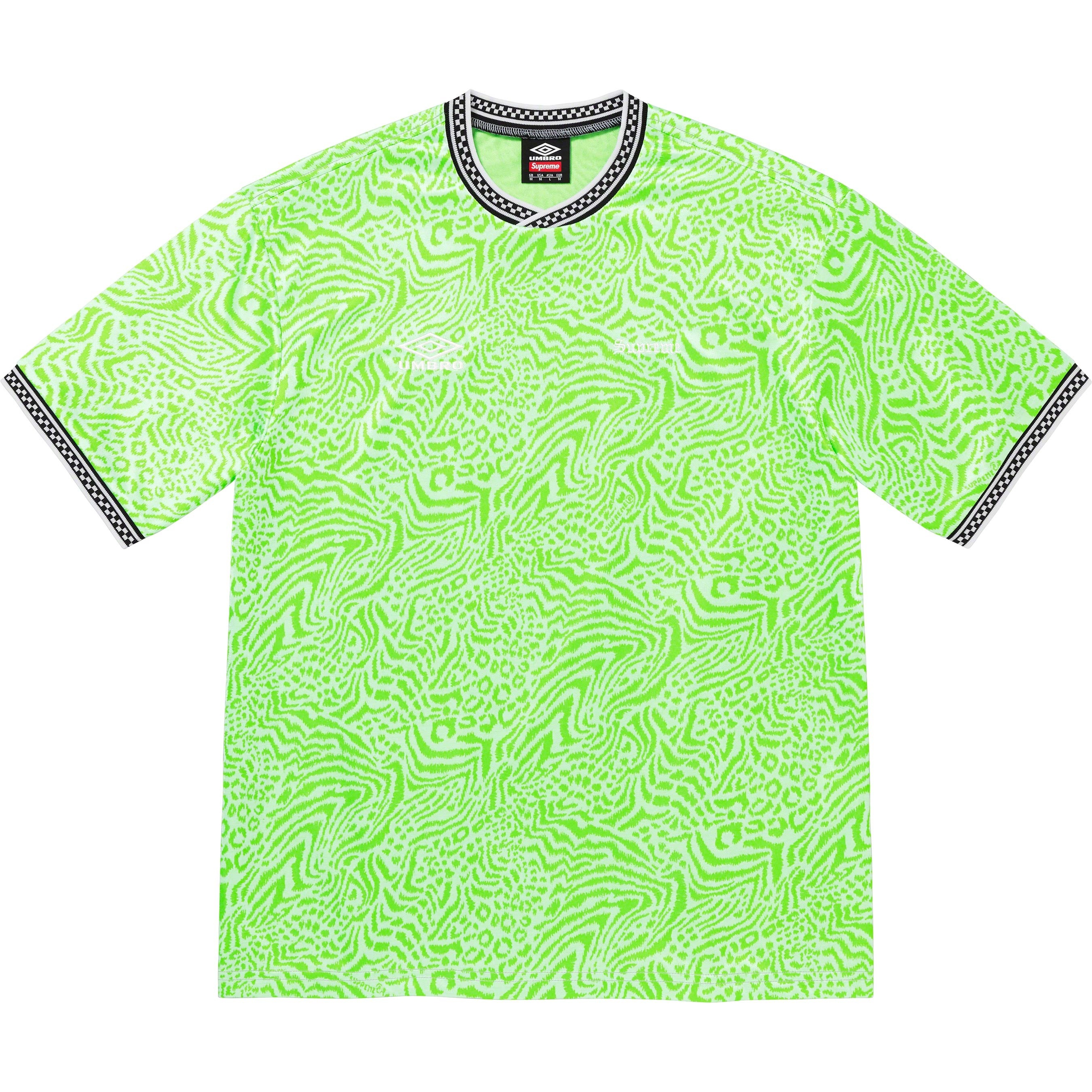 Supreme®/Umbro Jacquard Animal Print Soccer Jersey view 2